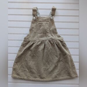 Zara Kids Tan Corduroy Dress